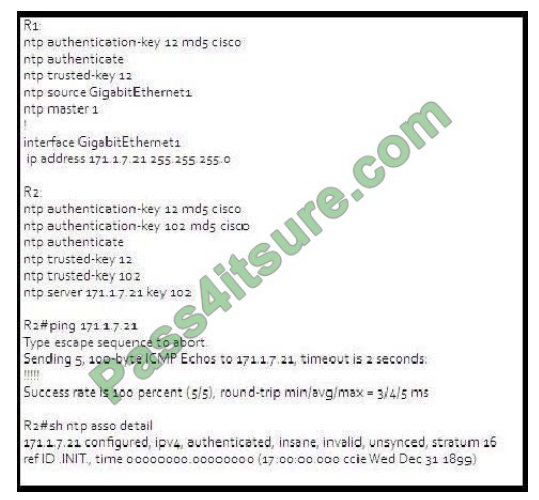 Pass4itsure Cisco 400-251 exam questions q8