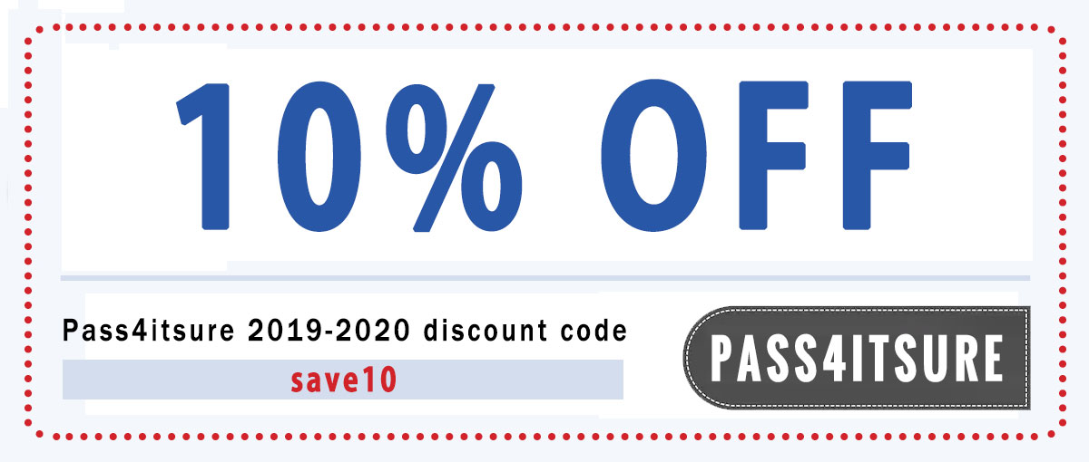 pass4itsure 10% coupon